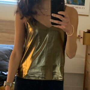 Banana Republic Metallic Tank Top